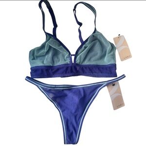 Lively Aqua and Royal Blue set